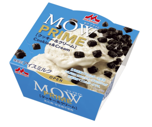 【森永乳業の新商品「MOW PRIME（モウ プライム）クッキー ＆ クリーム」】の発売日はいつ？価格と商品内容も調査